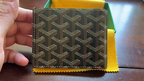 goyard fake wallet|real goyard wallet identification.